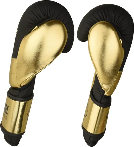 Miniatura 5 de FISTRAGE - Guantes de boxeo de cuero metálico para entrenamiento de artes marciales mixtas, Muay Thai, Kick Boxing, Sparring, bolsa pesada, guantes