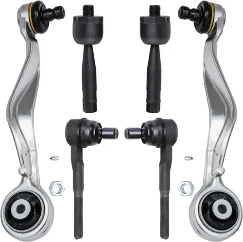 Miniatura 52 de Detroit Axle - Kit de extremo delantero para Chrysler 300 Dodge Charge Challenger 2011-2023, 2 brazos de control inferiores traseros 2 rótulas