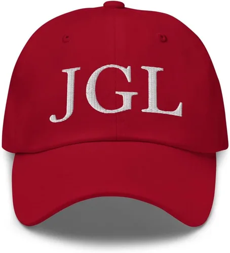 Miniatura 2 de JGL Gorra bordada blanca sin estructurar 6 paneles baja corona Chapo Guzman Chapito 701 ajustable