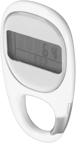 Miniatura 2 de Contador de pasos, podómetro 3D para caminar con clip, modo de ahorro de energía, pantalla LCD transparente, mosquetón simple, podómetro