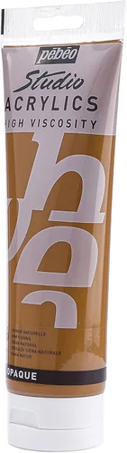 Miniatura 88 de PEBEO Studio Acrílicos de Alta Viscosidad, Acrílico Fino, 250 ml - Plata Iridiscente, 8.45 Fl Oz (Paquete de 1)