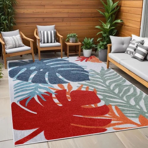 Miniatura 35 de SUPERIOR - Alfombra de interior y exterior, perfecta para patio, dormitorio, cocina, sala de estar, entrada, cuarto de juegos, guardería, cubierta
