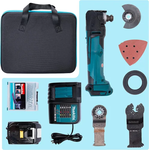 Miniatura 8 de Aenllosi Organizador de transporte de repuesto para Makita XMT03Z 18V LXT Litio-Ion Multi-herramienta inalámbrica