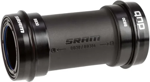 SRAM SRAM MTB Press Fit GXP - Conjunto de escudo y arandela ondulada, color plateado