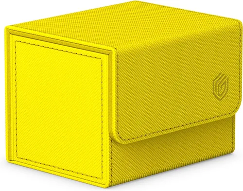 Miniatura 8 de Ultimate Guard Sidewinder 100+, caja de cubierta para 100 tarjetas TCG de doble manga, gris, cierre magnético y forro interior de microfibra para un