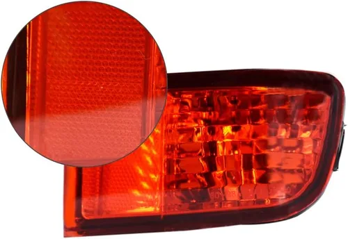 Miniatura 4 de Reflector de parachoques trasero para Toyota 4Runner 2003-2005 Toyota Land Cruiser Prado 120 (lado del pasajero)