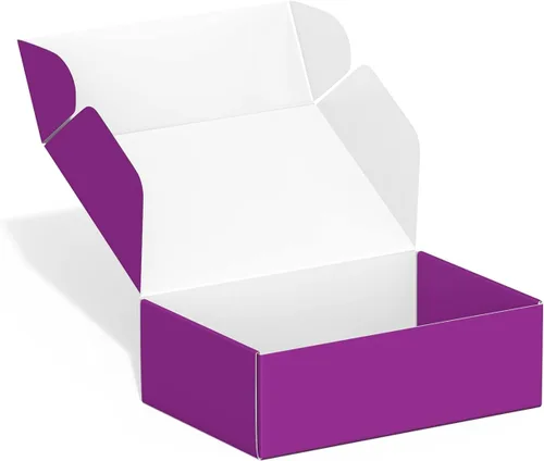 Miniatura 18 de Paquete de 50 cajas de envío pequeñas de cartón, cajas de estraza, cajas de regalo (4 x 6 x 2 pulgadas, color blanco)