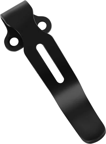 Miniatura 5 de Clips de bolsillo de transporte profundo con 2 tornillos, clip de bolsillo de acero inoxidable para benchmade Bugout 535 y más, acabado anodizado
