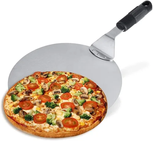 Miniatura 2 de TOPINCN Premium Chefs - Pala de torneado plegable de pizza, espátula de metal plegable de 10 pulgadas, paleta de aluminio para horno y parrilla