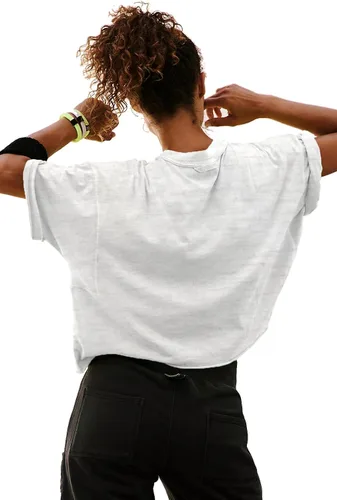 Miniatura 2 de Camisetas cortas de manga corta para mujer, de algodón, básicas, casuales, atléticas, para yoga, correr, para verano