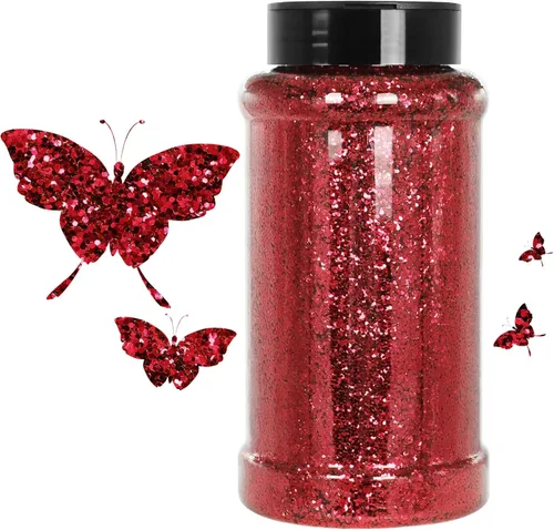 Miniatura 14 de Purpurina blanca ultrafina, 16 oz (1 lb), purpurina fina para manualidades de resina, uñas, vasos, slime, cosméticos y decoración de festivales