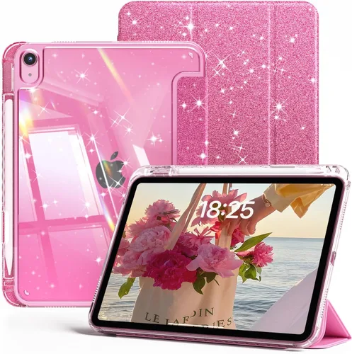 Miniatura 16 de kenke Funda para iPad (A16) de 11ª generación de 11 pulgadas 2025, iPad de 10.9 pulgadas 2022 con soporte para lápices, funda de marco de TPU suave