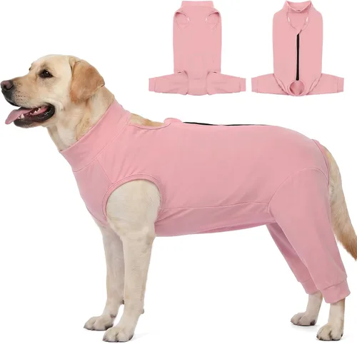 Miniatura 7 de AOFITEE Manga de recuperación para perros extra pequeños, para patas traseras, traje de recuperación para perros hembras machos, antilamidas, manga