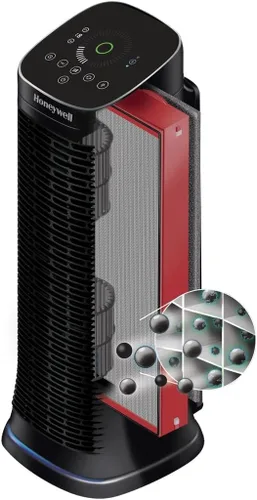 Miniatura 7 de Honeywell Air Genius HFD360 - Purificador de aire para el hogar, habitaciones grandes de hasta 1268 pies cuadrados con filtro permanente y lavable