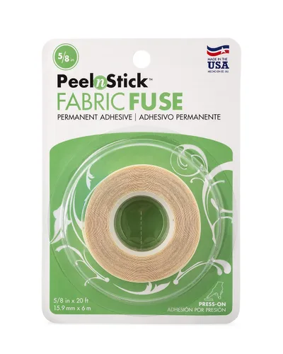 HeatnBond PeelnStick 3346 Adhesivo de Fusión para Tela 5/8" x 20 pies Rollo