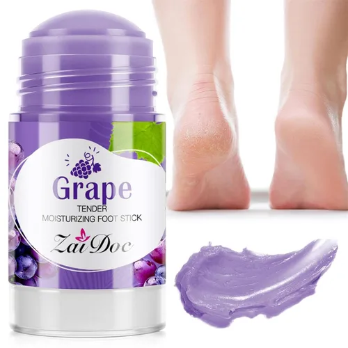 Miniatura 11 de Tender Crema hidratante para pies, parafina líquida y aceite de oliva para talones secos y agrietados, 1.41 onzas (naranja)