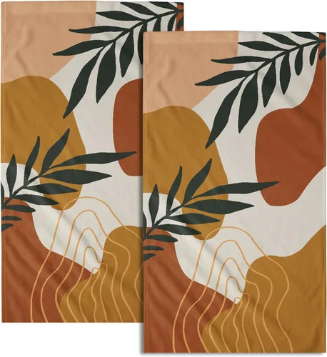 Miniatura 69 de Giwawa Juego de 2 toallas de mano con diseño floral de cerezo, suaves y absorbentes, para baño, cocina, hotel, spa, decoración Flor de cerezo rosa