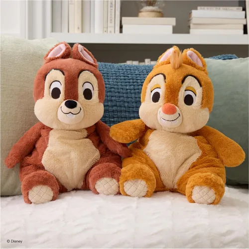 Miniatura 4 de GUND Disney - Peluche oficial de Chip Oh So Snuggly, peluche de Chip y Dale de Disney, animal de peluche de ardilla para bebés y bebés, marrón, 12.5