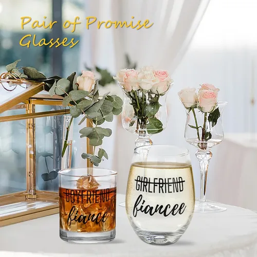 Miniatura 3 de Regalos de compromiso para parejas, regalos de prometido para ella, él recién comprometido, ideas de regalo para mujeres, regalos de compromiso