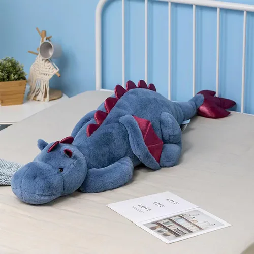 Miniatura 2 de Animal de peluche de pterosaurio con alas - Lindos dinosaurios suaves, juguetes de peluche de pequeño dragón volador, almohada de peluche, regalos
