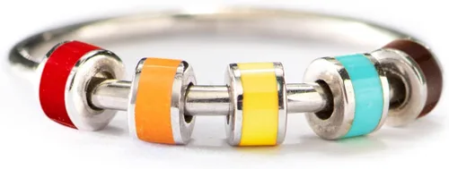 Miniatura 10 de STORYJEWELLERY Anillo para hija, anillo de plata de ley 925, regalos para hija, anillos de ansiedad para mujeres, regalos de cumpleaños para hijas