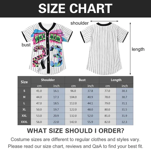 Miniatura 5 de Alaiyaky Ropa de los años 90 para mujer, camiseta de béisbol, unisex, traje de hip hop, fiesta temática urbana, blusas de moda para club y pub
