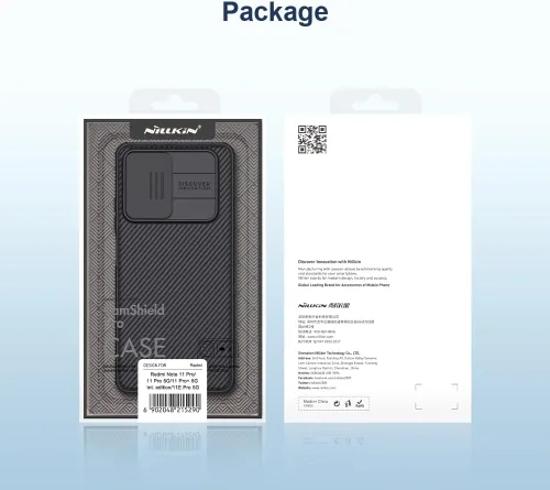 Miniatura 7 de Funda para Xiaomi Redmi Note 11 Pro con cubierta de cámara, parte trasera delgada de policarbonato duro y funda de parachoques suave Protección