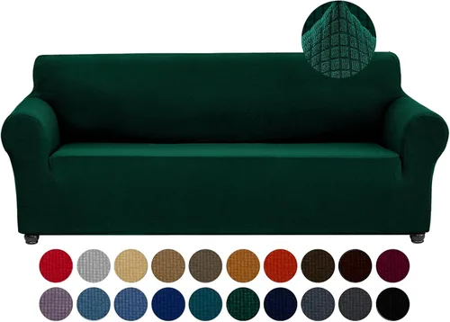 Miniatura 36 de Joccun Funda Elástica para Silla Sofá, Funda de Sofá de 1 Pieza Tela Jacquard de Spandex con Parte Inferior Elástica, Protector de Muebles Lavable