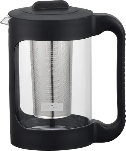 Miniatura 2 de SIXAQAUE - Cafetera helada de acero inoxidable, colador grande de 52 onzas, enfriador de té de jugo