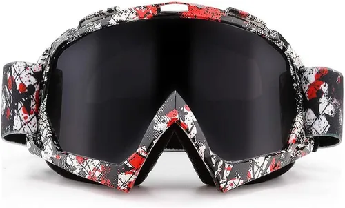Miniatura 7 de FMY Gafas de motocross para hombres, mujeres y jóvenes, antiarañazos, a prueba de polvo, UV400 ATV
