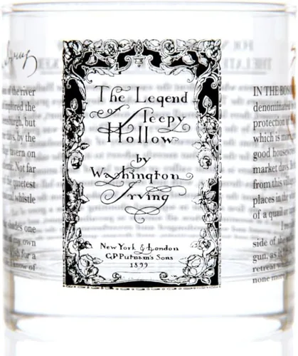 Miniatura 25 de Well Told Classic Literature Rocks Glass – A Christmas Carol por Charles Dickens – Vaso de whisky a la antigua moda para los amantes de los libros
