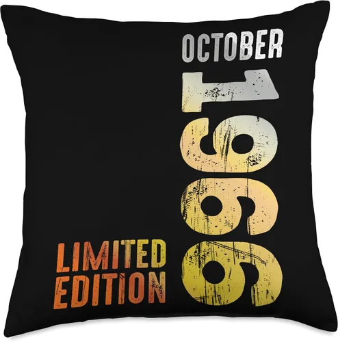 Miniatura 4 de Since October 1966 Retro 1966 Vintage 1966 October Throw Pillow