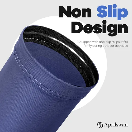 Miniatura 3 de Arm Sleeves, UV Sun Protection Sports Non Slip Compression Cover for MenWomen