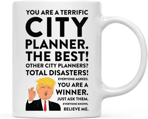 Miniatura 11 de Andaz Press Funny President Donald Trump - Taza de café de 11 onzas, excelente instructor aeróbico, paquete de 1, taza de cerámica para beber