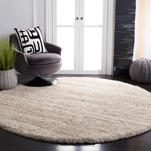 Miniatura 32 de SAFAVIEH Hudson Shag Collection - Alfombra decorativa de 2 x 3 pies, color marfil y azul marino, no desprende pelusa y de fácil cuidado, 2 pulgadas