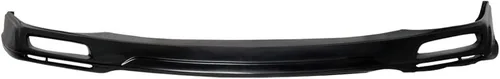 IKON MOTORSPORTS, 1999 2000 2001 - Borde de parachoques delantero compatible con Honda Accord 1998-2002, sedán de 4 puertas, estilo V, color negro,