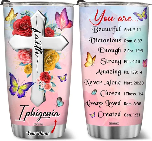 Miniatura 21 de BECHUSKY Vaso personalizado de viaje de diente de león con tapa, 20 onzas, Acepta lo que es dejar ir de lo que era de madera Taraxacum flor floral