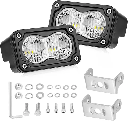 Miniatura 13 de Cápsulas LED ámbar, parte AKD de 3 pulgadas, luz LED de conducción de 40 W, luz LED todoterreno, luz de trabajo LED amarilla, luces antiniebla