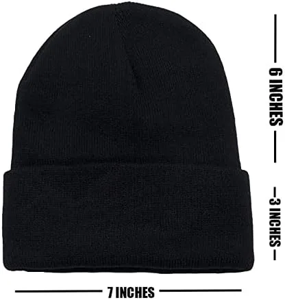 Miniatura 2 de DOBBI - Gorro de punto con calavera, unisex, para mujer y hombre