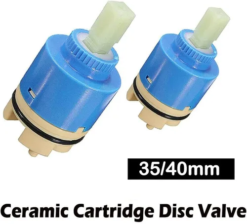 Miniatura 7 de Cartucho de repuesto para válvula de grifo, cartucho de disco de cerámica para lavabo de cocina de una sola manija, piezas de grifo de baño