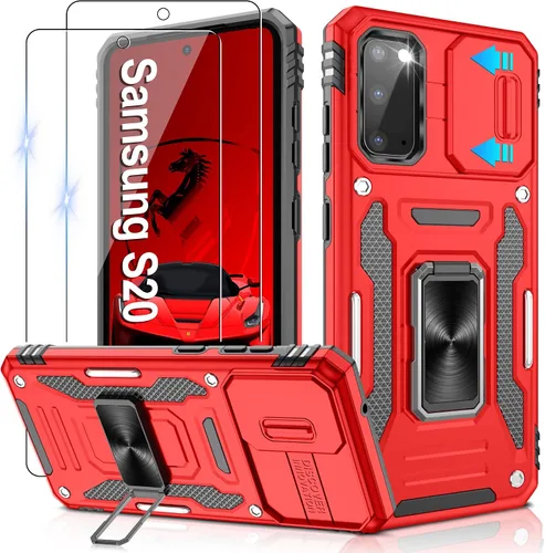 Miniatura 134 de Gritup para Samsung Galaxy S22 Funda con protectores de pantalla HD de 2 paquetes y cubierta deslizante para la cámara, protección contra caídas