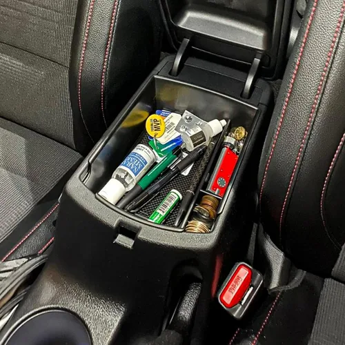 Miniatura 7 de TACORBO - Organizador de consola central compatible con KIA Soul 2020 2021 2022 2023 2024 2025, accesorios para reposabrazos y guantera