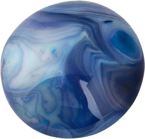 Miniatura 7 de Nupuyai Piedra de palma pulida irregular natural para reiki, piedras de preocupación pulidas, piedras de cuarzo de cristal de bolsillo, cianita azul