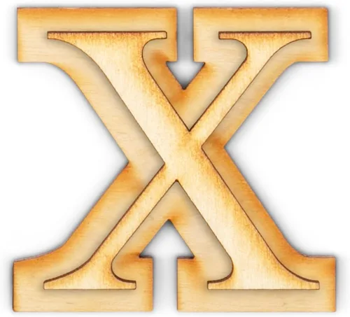 Miniatura 10 de Paquete de 2 letras griegas oficiales de madera para manualidades, Delta - Fuente clásica de 2 pulgadas, letras griegas de madera de doble capa