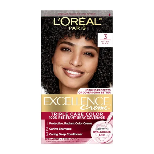 Miniatura 50 de L'Oreal Paris Excellence Crème - Tinte permanente para el cabello, color de cabello de triple cuidado, complejo Pro-Keratine para una cobertura