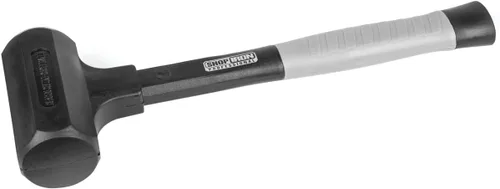 Miniatura 11 de Titan 63164 Martillo de Golpe Seco de 4 libras con Cabeza Rellena de Perdigones de Acero, Resistente a Chispas y Rebotes, Mango Antideslizante