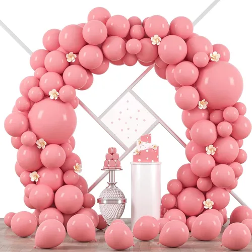 Miniatura 84 de Voircoloria - Globos azul bebé claro, paquete de 66 globos de 12 pulgadas de látex para fiestas para niños y niñas, para cumpleaños, baby shower, 16