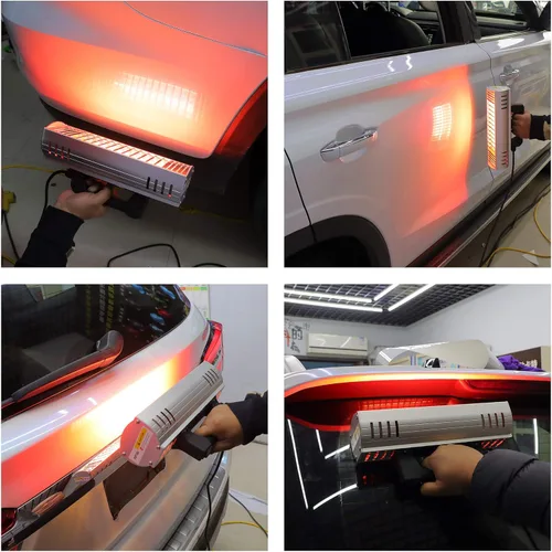 Miniatura 3 de DATOUBOSS Lámpara de curado de pintura infrarroja de mano 1000 W de onda corta lámpara de pintura infrarroja Secador de pintura para hornear