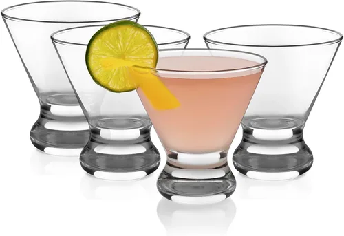 Miniatura 13 de Libbey Copas transparentes para cócteles Cosmopolitan/Martini, 8 onzas, Transparente Sin tallo Cosmopolitan 4