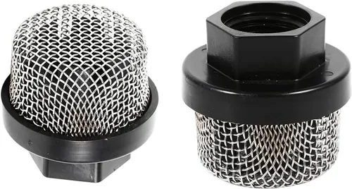 Malla de filtro de entrada UNF de 7/8 pulgadas compatible con Graco 246385 para 390 490 390 PC Ultra 395 495 595 pistolas de pintura sin aire Ultra